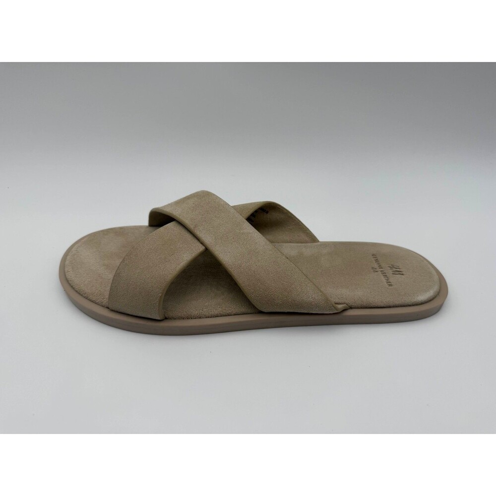 H&M Genuine Leather Sandals – Beige – Men’s Size 10.5